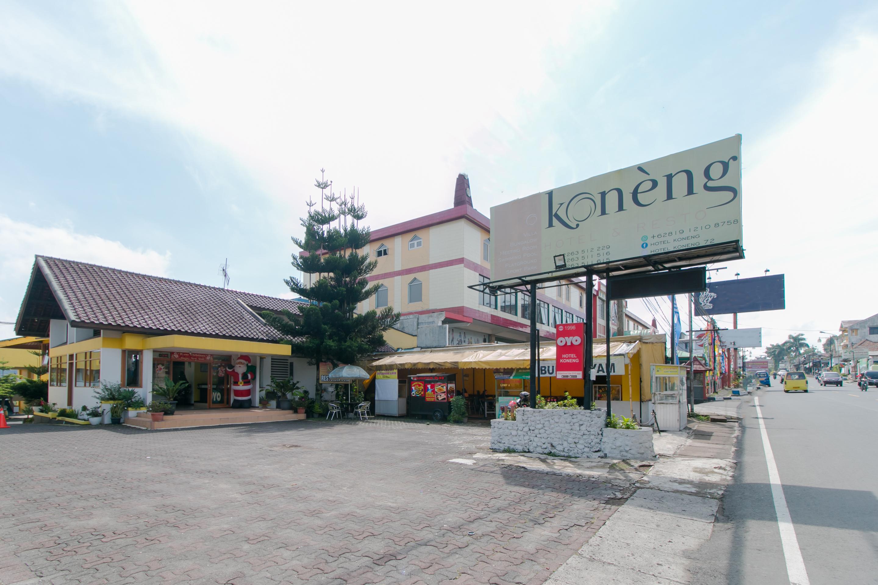 Oyo 1996 Koneng Hotel Cibodas Exteriör bild